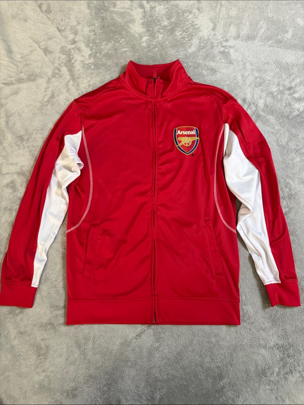 Arsenal Red & White Track Jacket